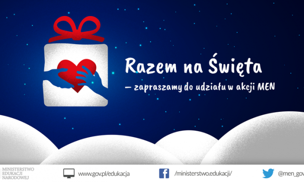 Akcja MEN „Razem na Święta”