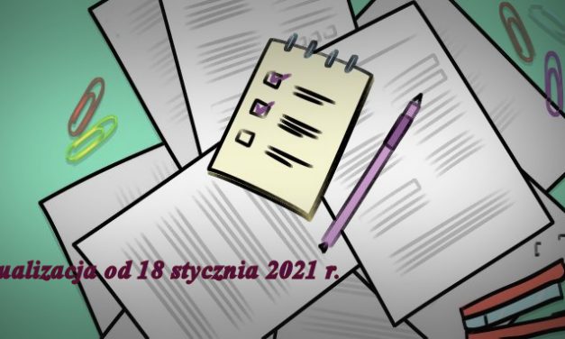 Procedury organizacji pracy w ZSO od 1 września 2020 r. (z aktualizacjami od 18.01.2021 r.)