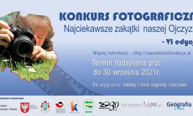 Konkurs Fotograficzny „Najciekawsze zakątki naszej ojczyzny”