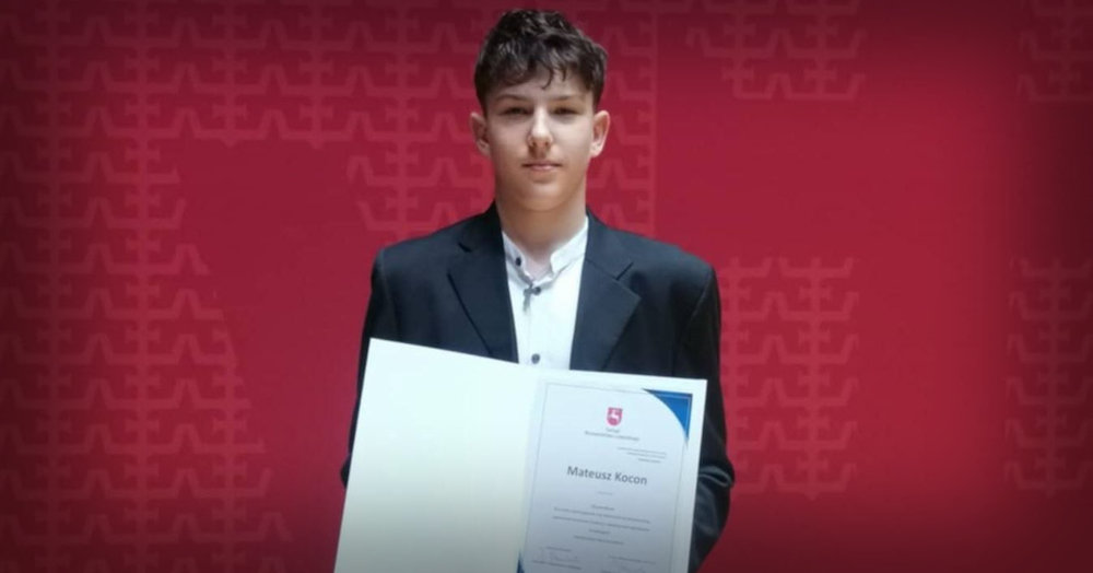 Mateusz Kocon – Stypendystą Marszałka Województwa Lubelskiego!