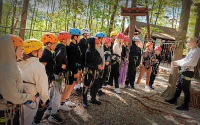 Wycieczka do Parku Linowego w Skarbce