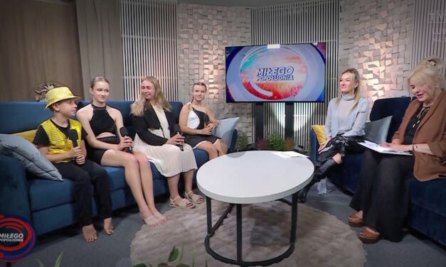 Akrobacje naszych uczniów w TVP Lublin!