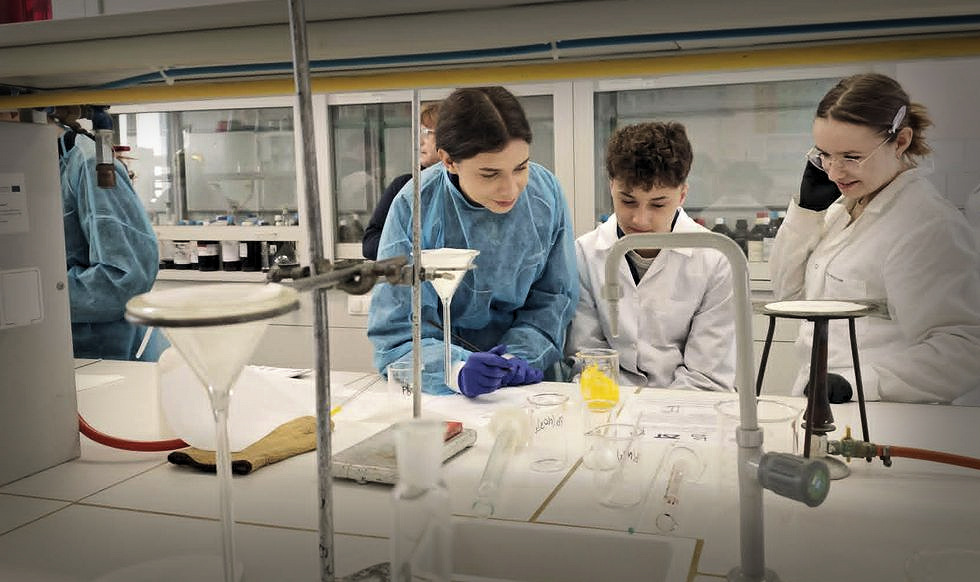 Warsztaty chemiczne w&nbsp;ZST w&nbsp;Puławach